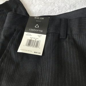 Claiborne Pants - New mens Claiborne dress pants size 40x30 Claiborne Pants - New mens Claiborne dress pants size 40x30